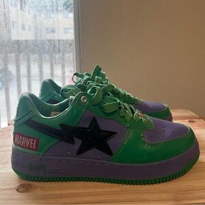 Marvel x Bapesta Hulk 9.5